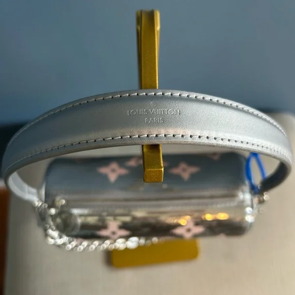 Louis Vuitton Special Edition Silver Sequin Papillon Bag - Picture 8 of 13